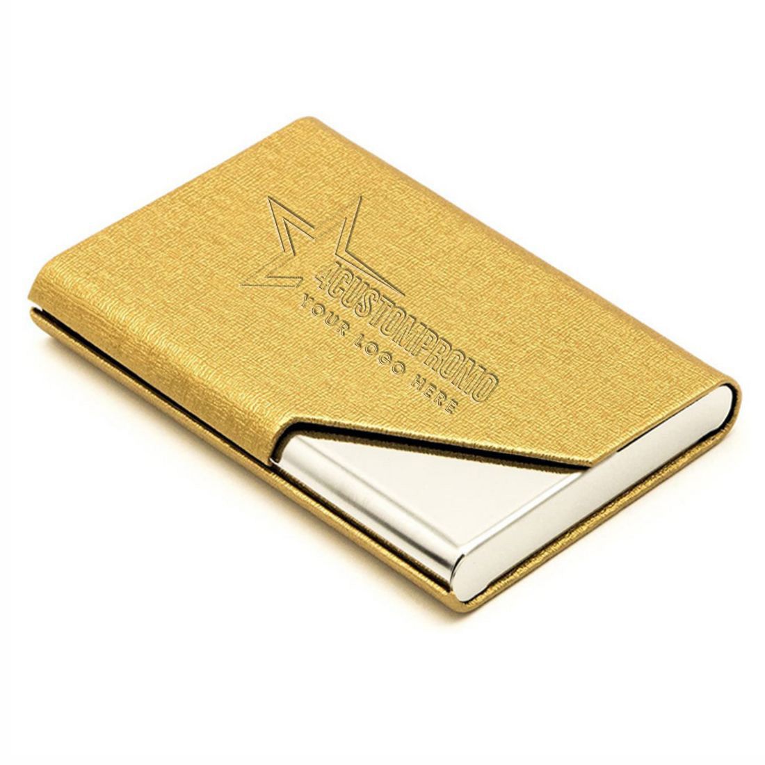 Custom PU Leather Business Card Holder