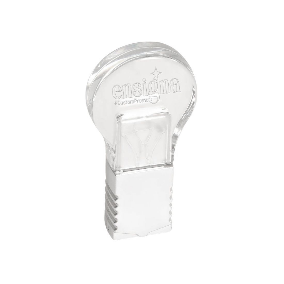 Custom Push-Pull Crystal USB Flash Drive