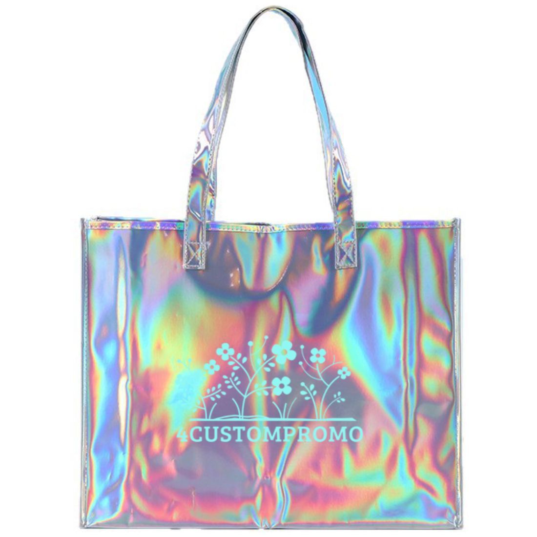 Custom Holographic Shopping Tote Bag - 17