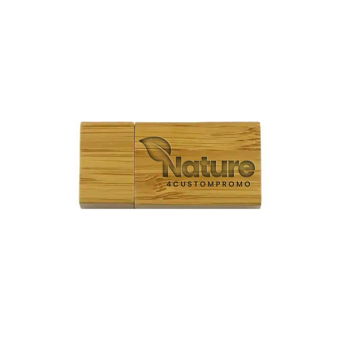 Custom Rectangle Wooden USB Flash Drive