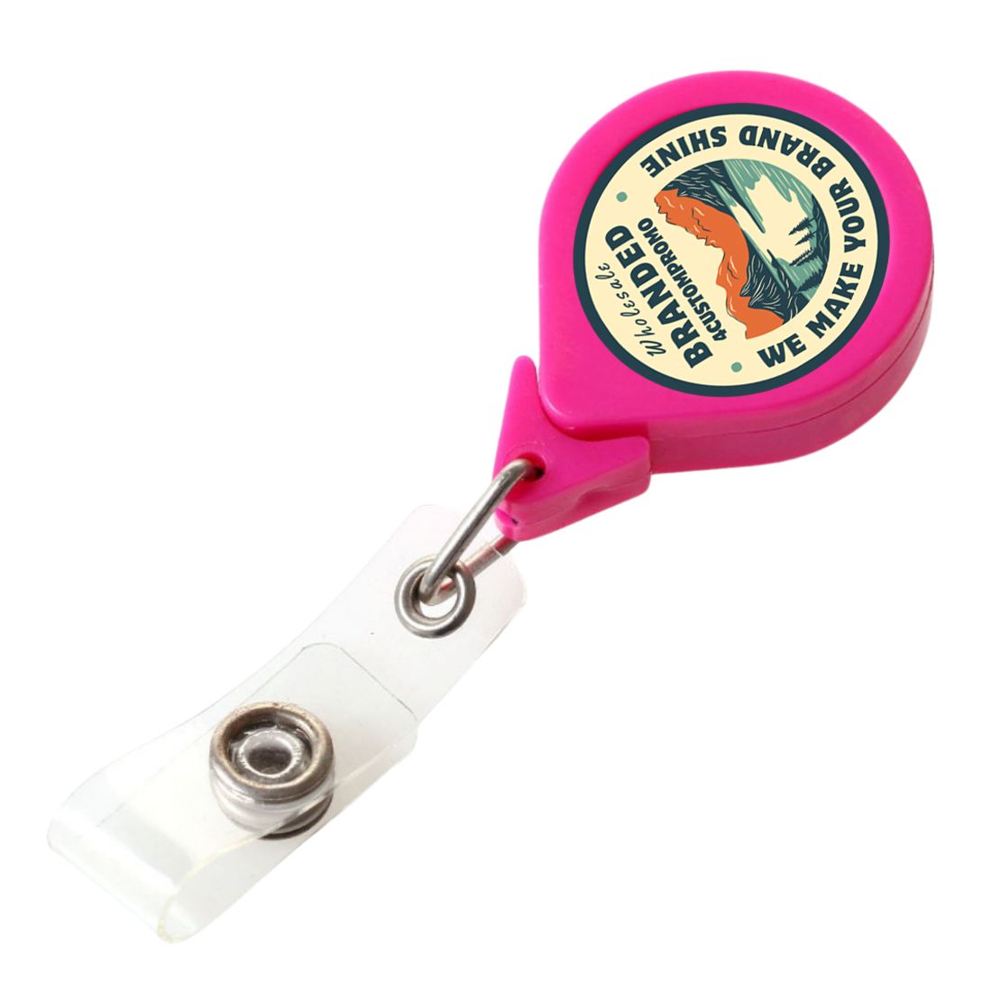 Custom Retractable Badge Holder