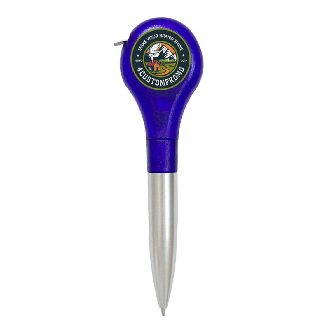 Custom Retractable Tape Measuring Ballpoint Pen
