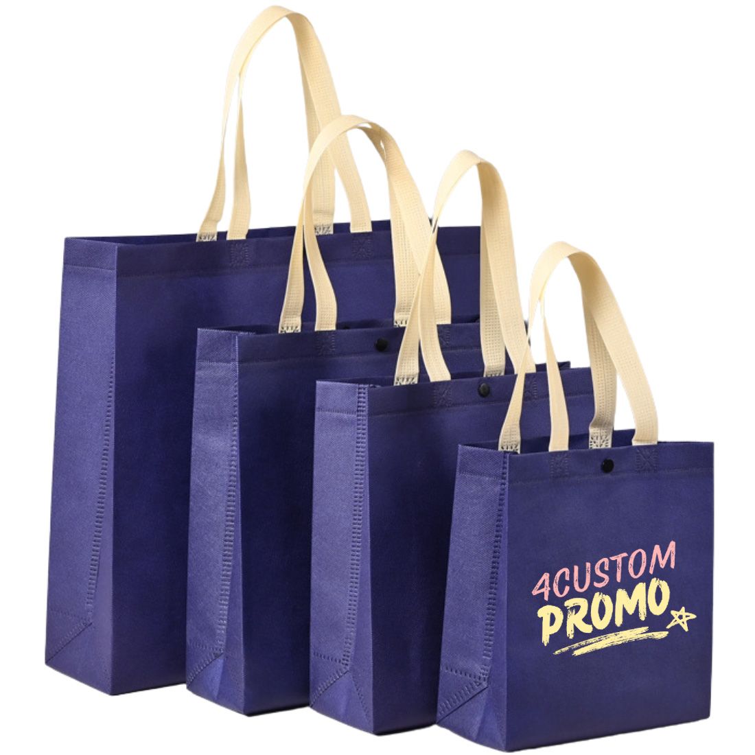 Custom Reuseable Non-Woven Tote Bag