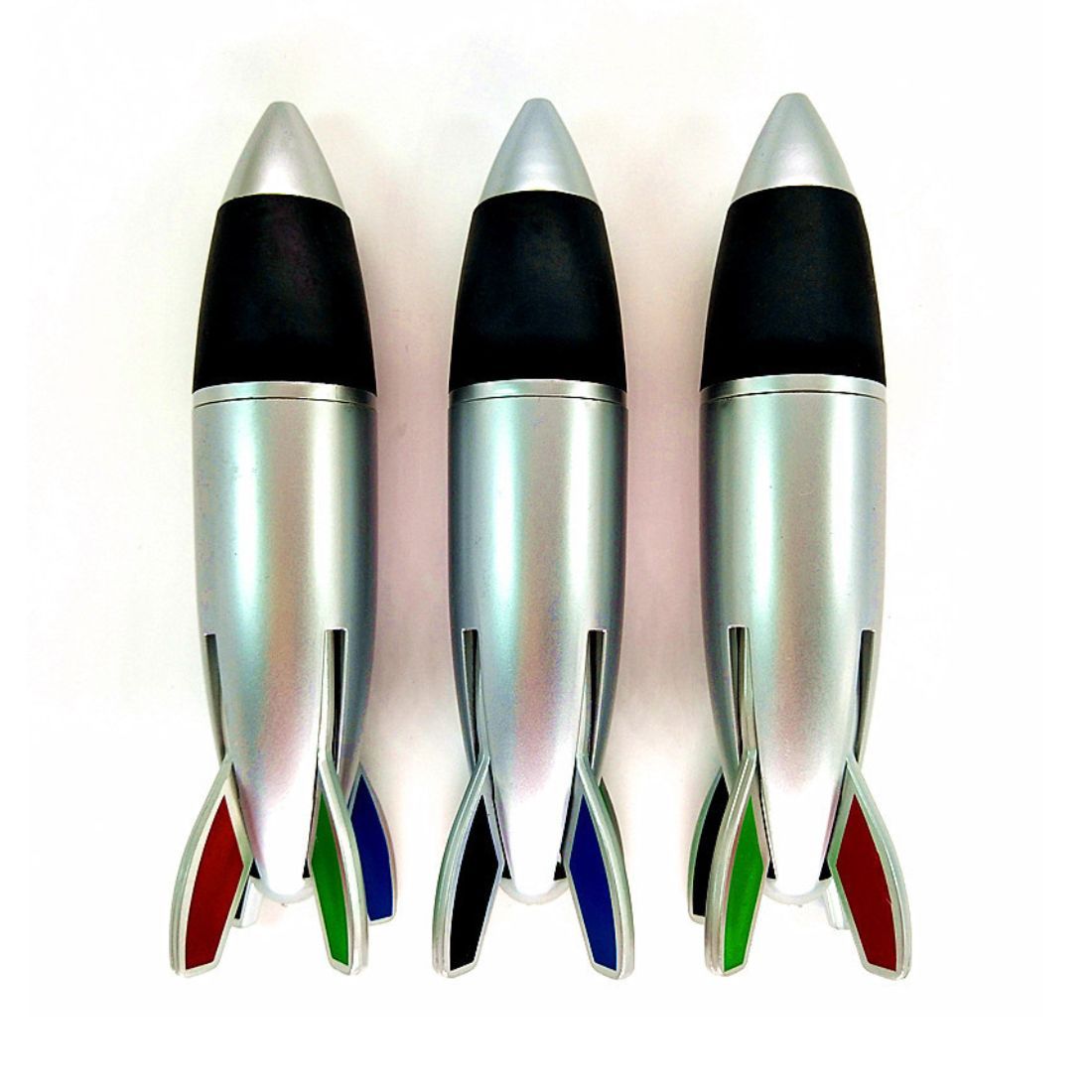 Custom Rocket-Shaped Plastic Ballpoint Pen