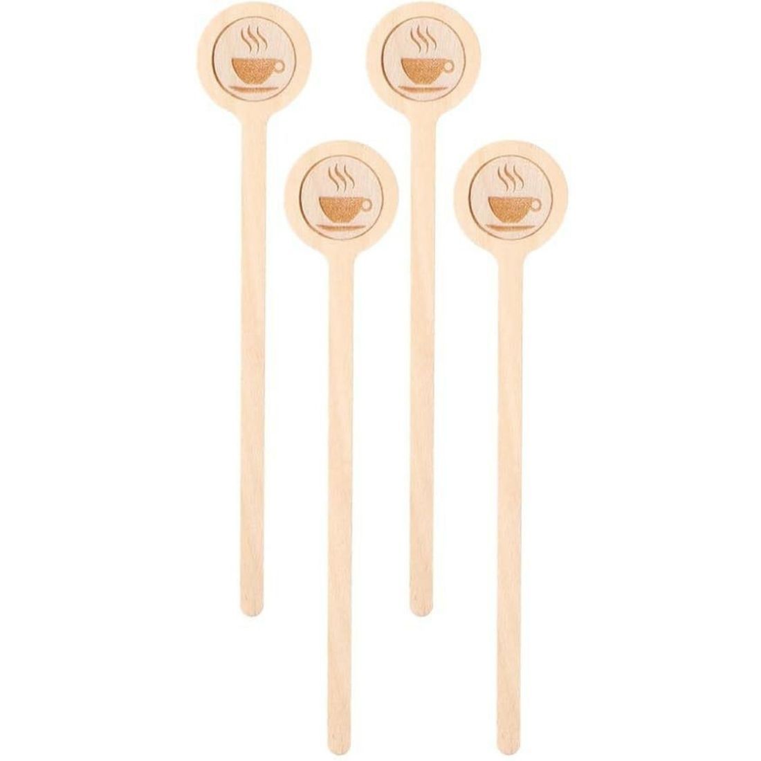 Custom Round Head Wooden Coffee Stir Sticks