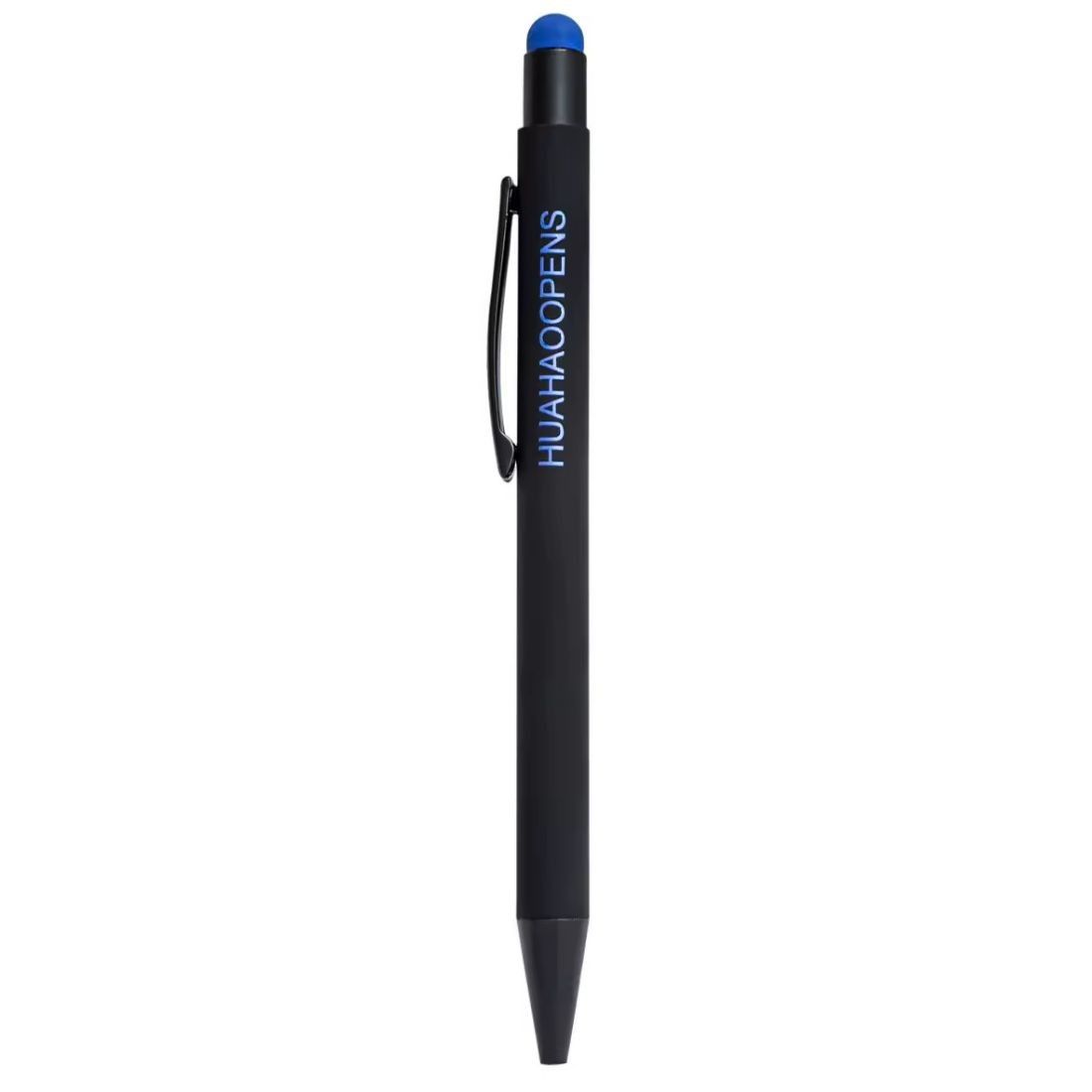 Custom Rubberized Aluminum Click Stylus Pen