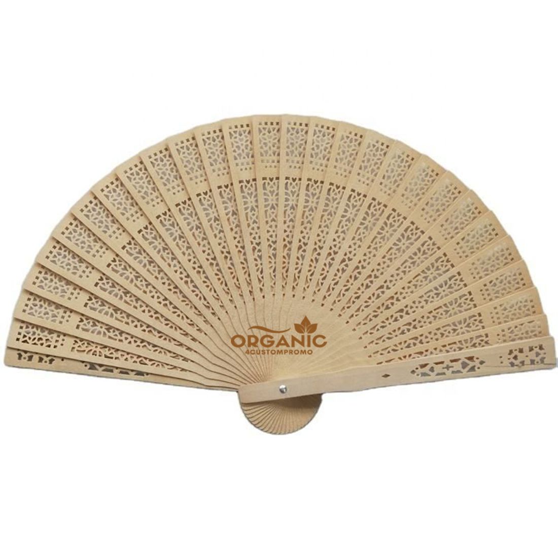 Custom Sandalwood Folding Hand Fan