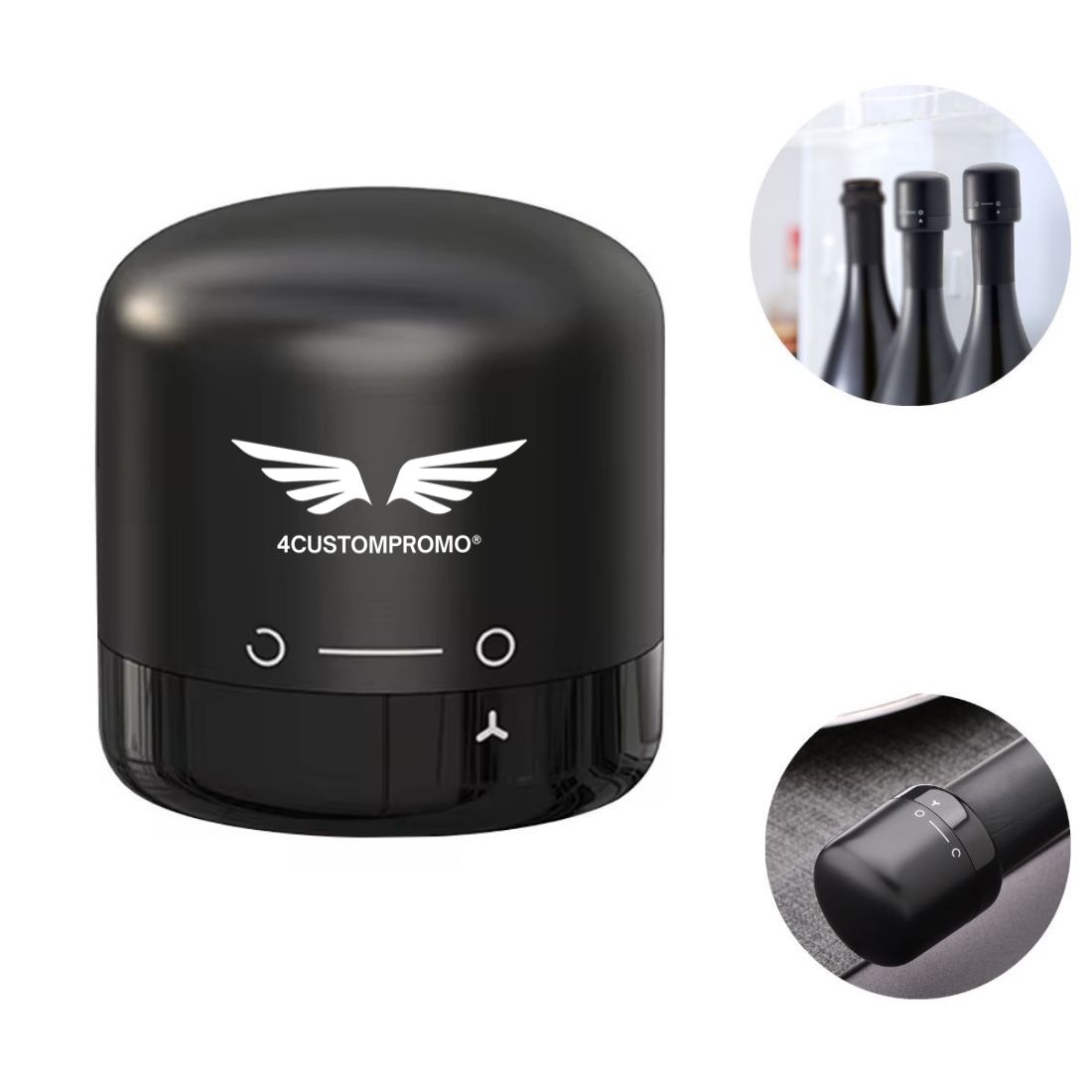 Custom Silicone Sealed Wine Bottle Cap Stopper