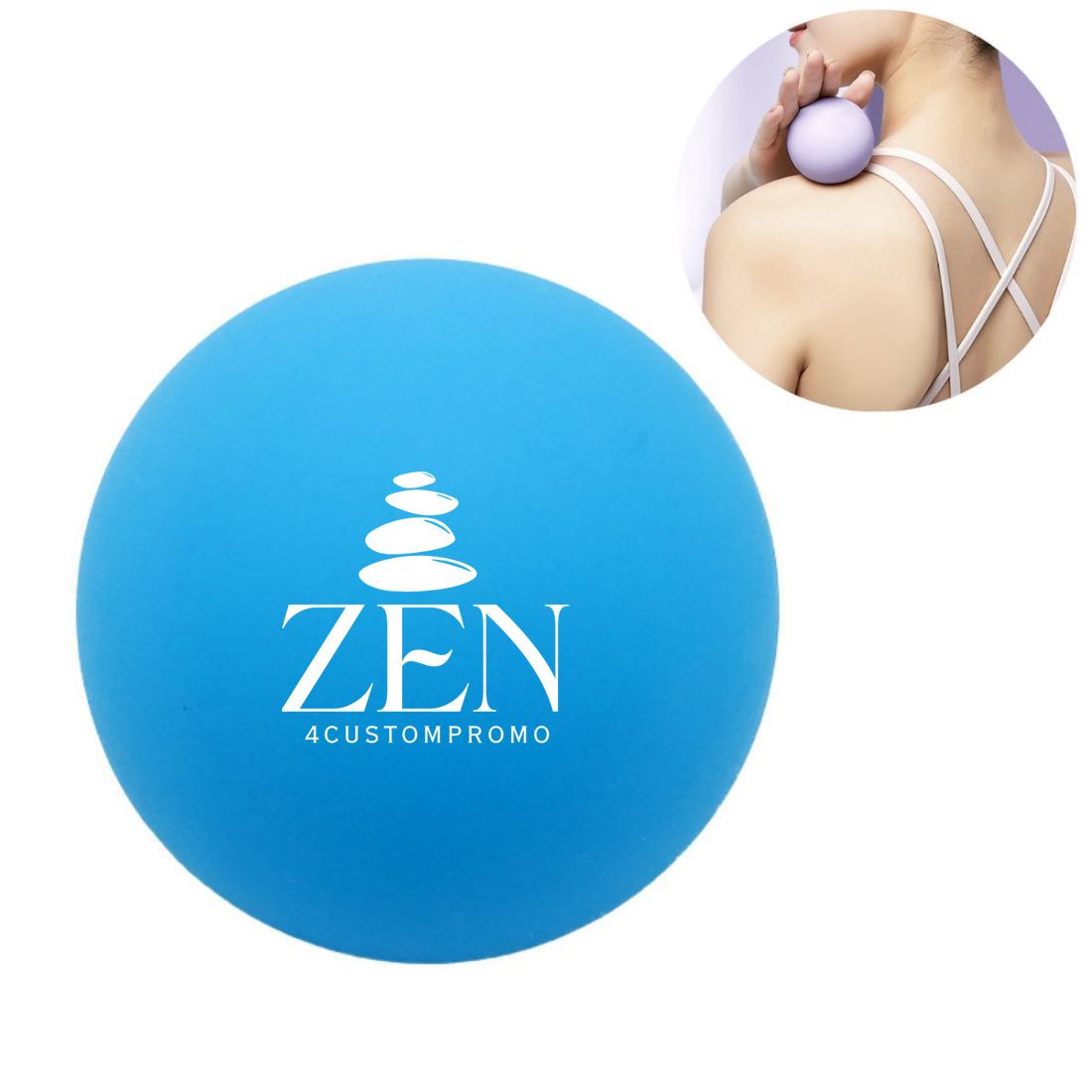 Custom Silicone Trigger Point Massage Ball