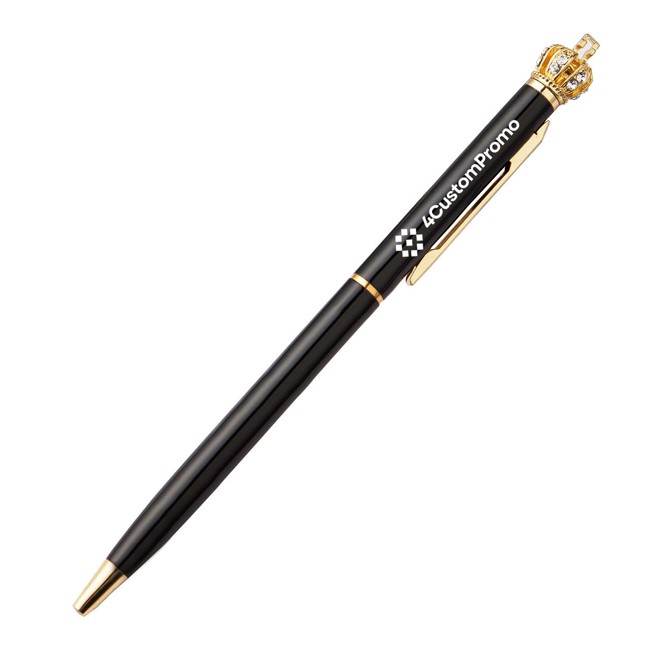 Custom Slim Metal Crown Pen
