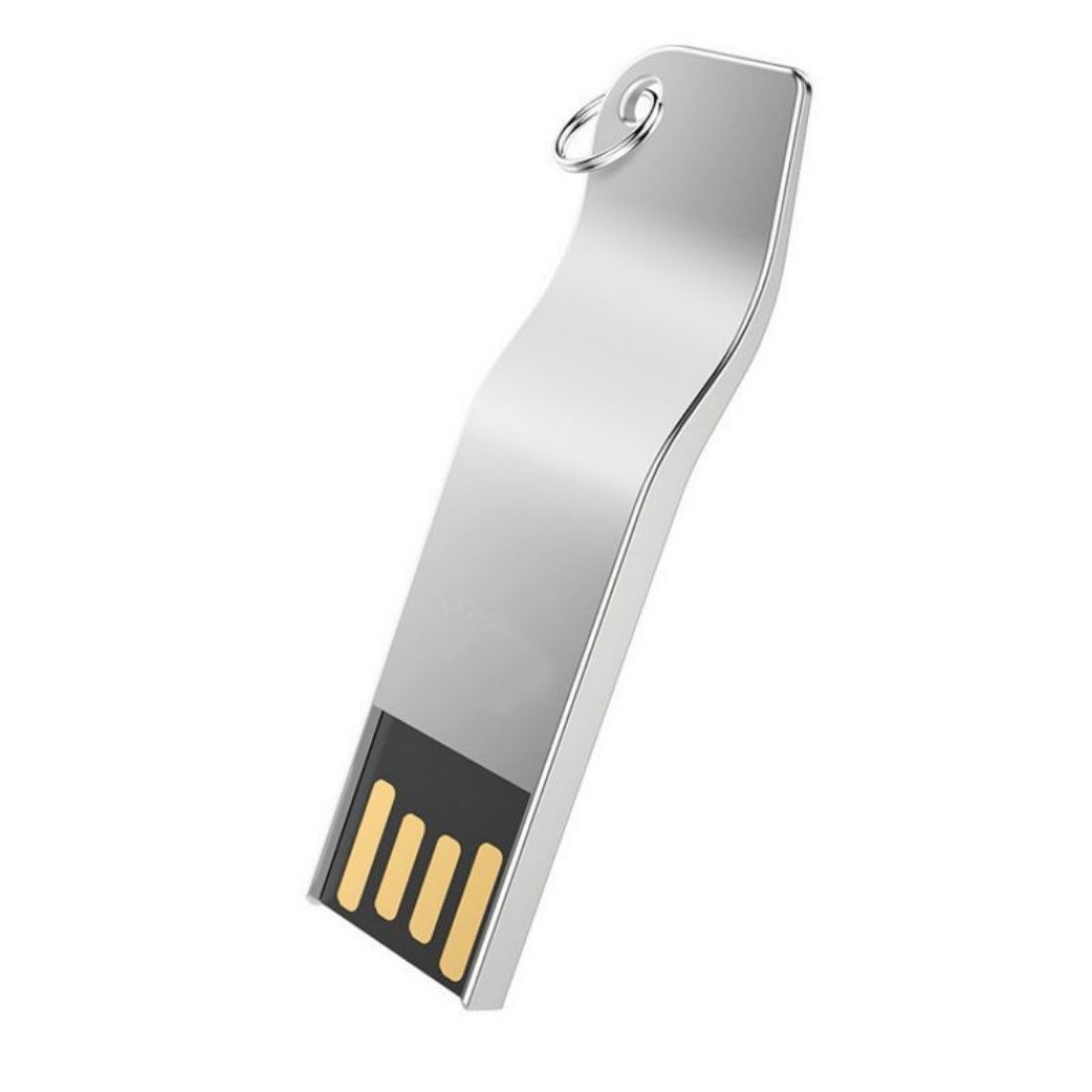 Custom Slim Metal Curved Wave USB Flash Drive