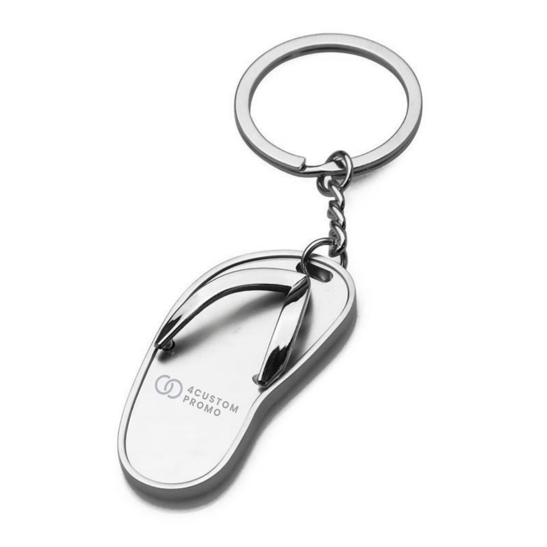 Custom Slipper Shaped Flip Flop Keychain