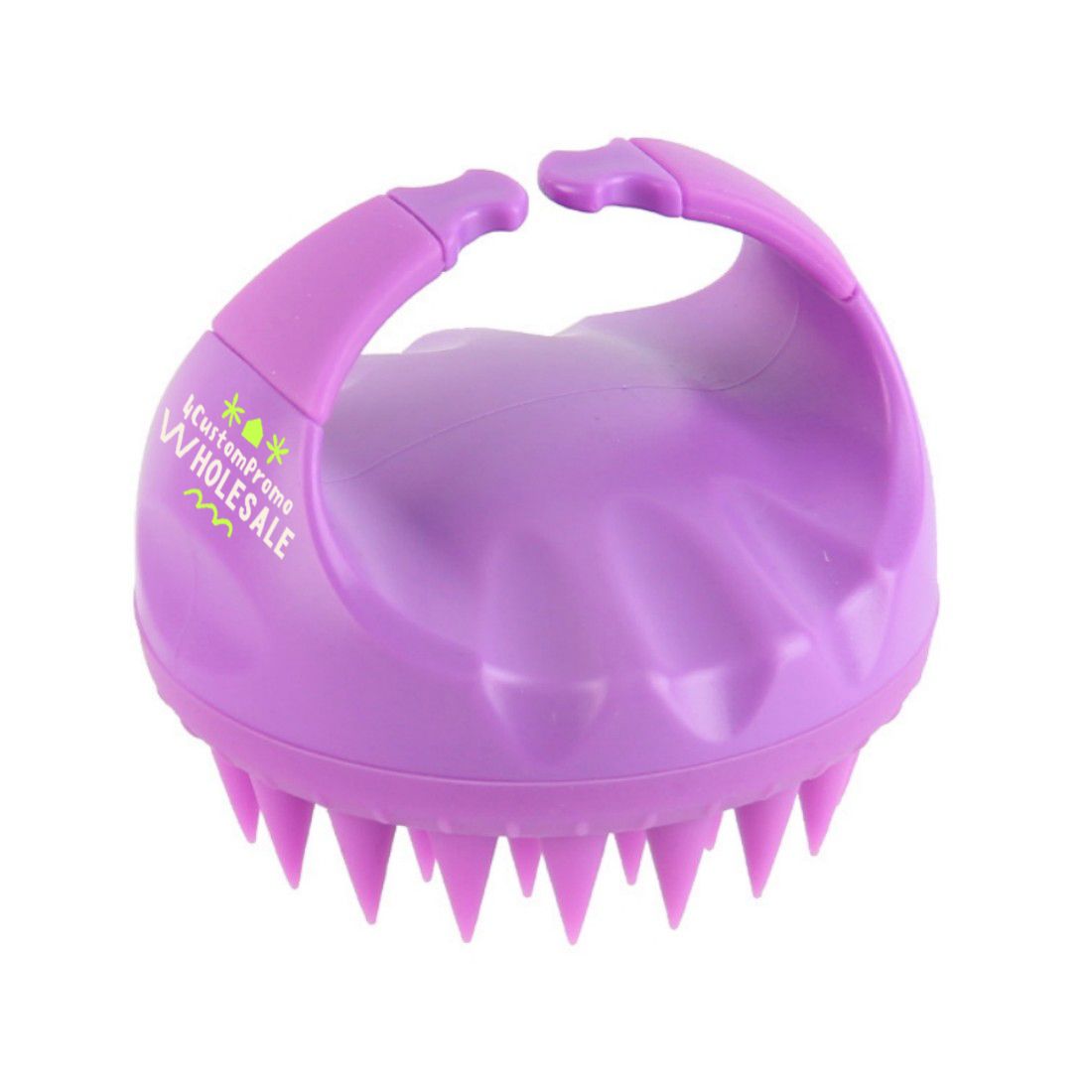 Custom Soft Silicone Scalp Massager Shampoo Brush