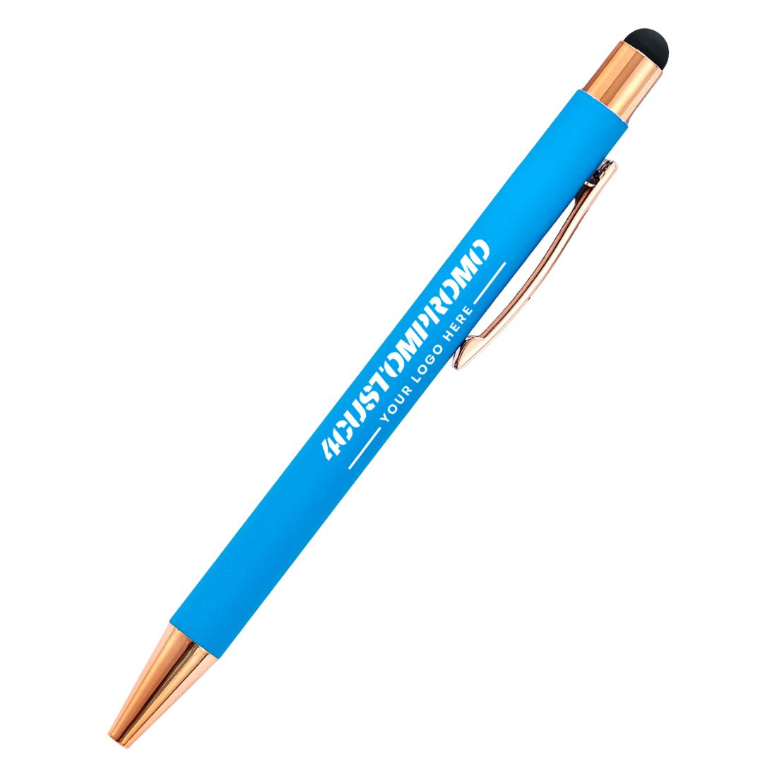Custom Soft Touch Aluminum Stylus Pen