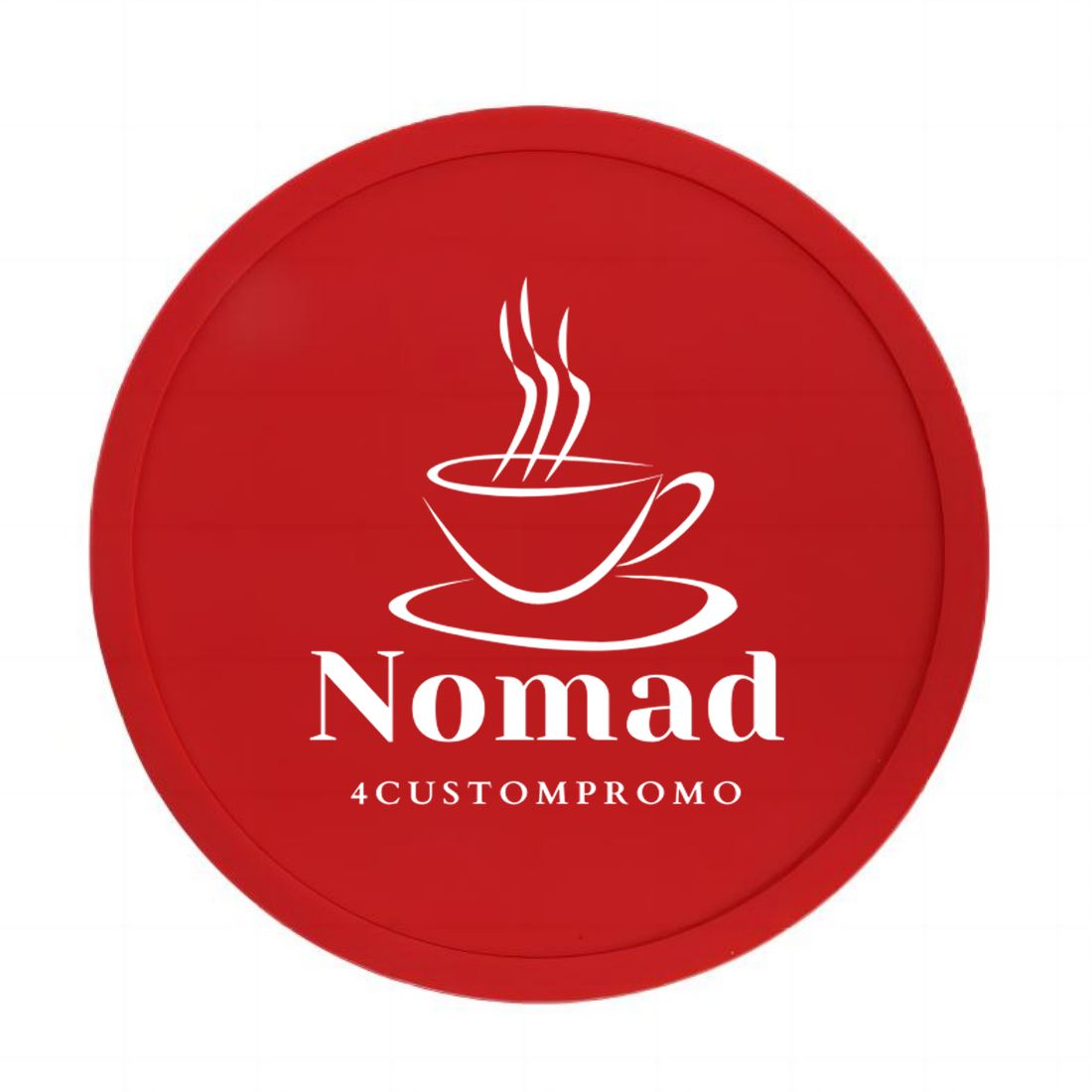 Custom Spill Proof Silicone Coaster