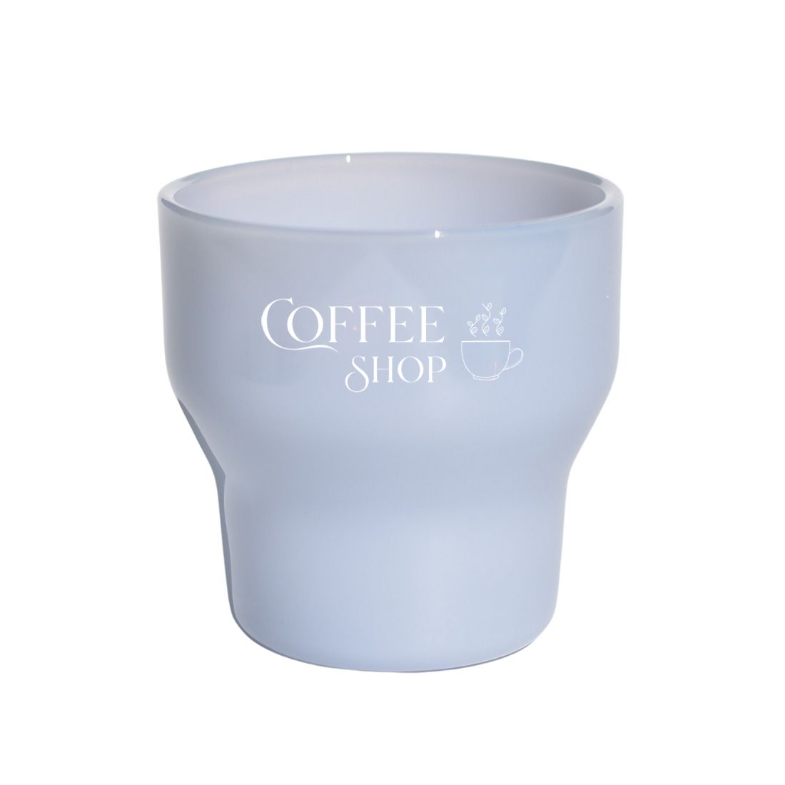 Custom Stackable Jade Glass Cup - 6.8 oz