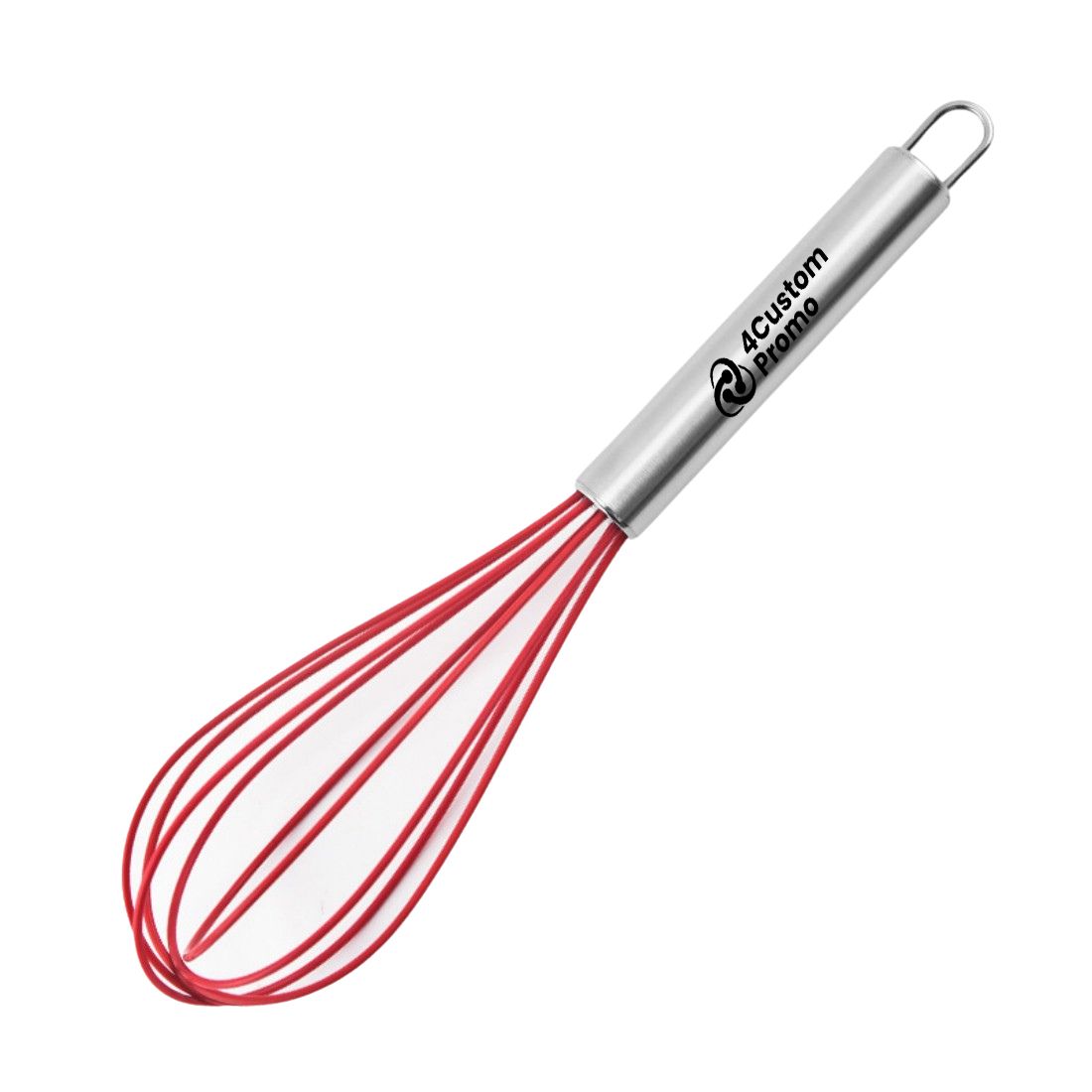 Custom Stainless Steel & Silicone Whisk