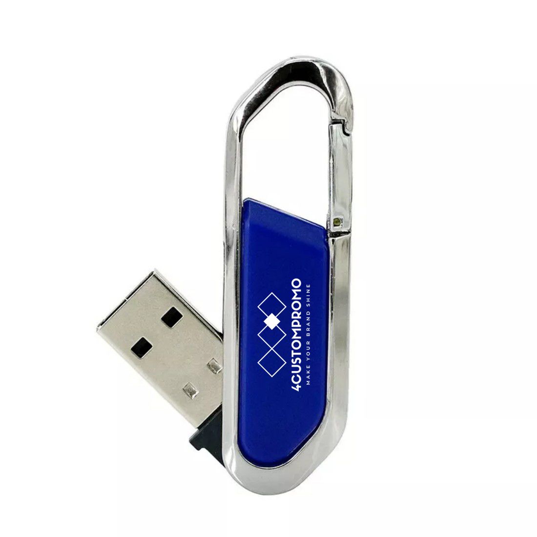 Custom Swivel Carabiner USB Flash Drive