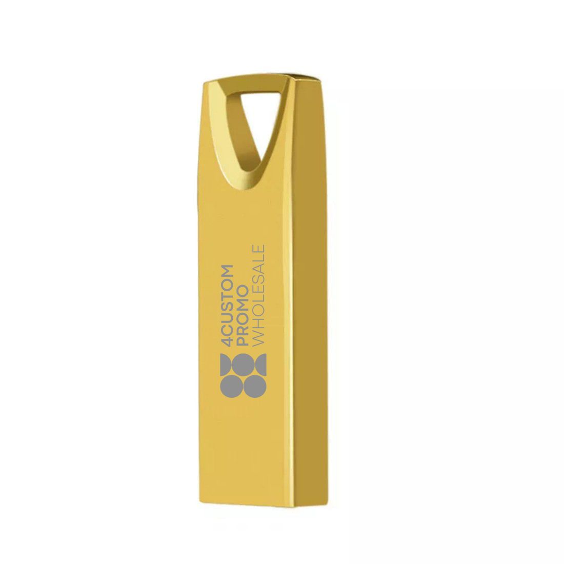 Custom Triangle Hole Metal USB Flash Drive