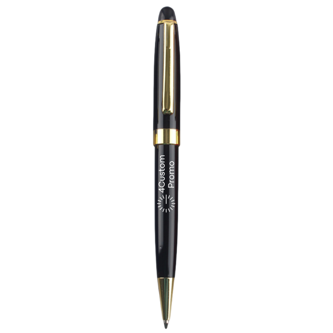 Custom Twist Metal Ballpoint Pen with Golden Clip