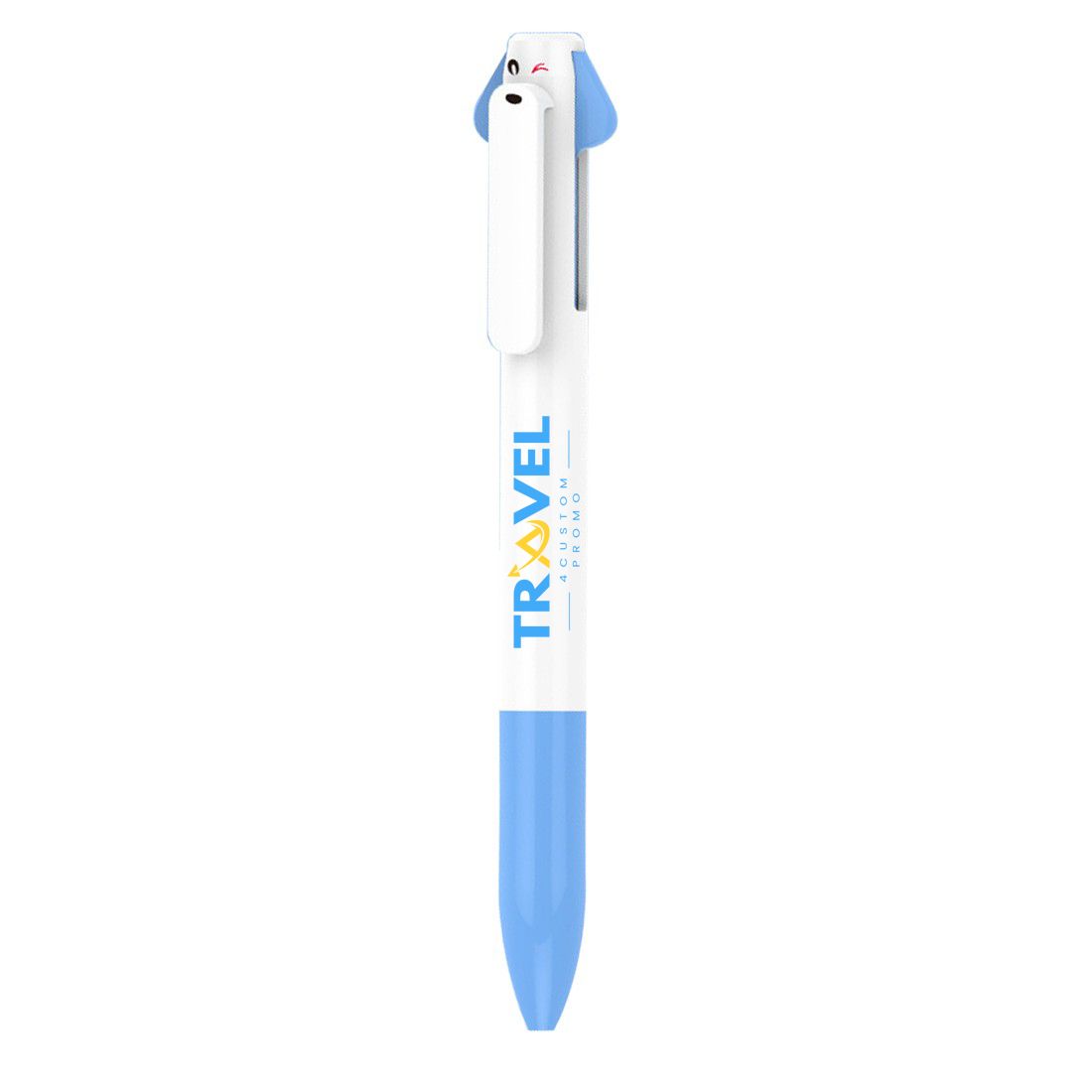 Custom Two-Color Dog Ballpoint Pen