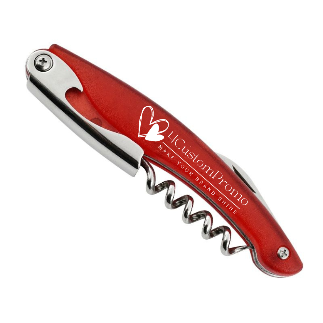 Custom Waiter's Corkscrew with Bottle Opener