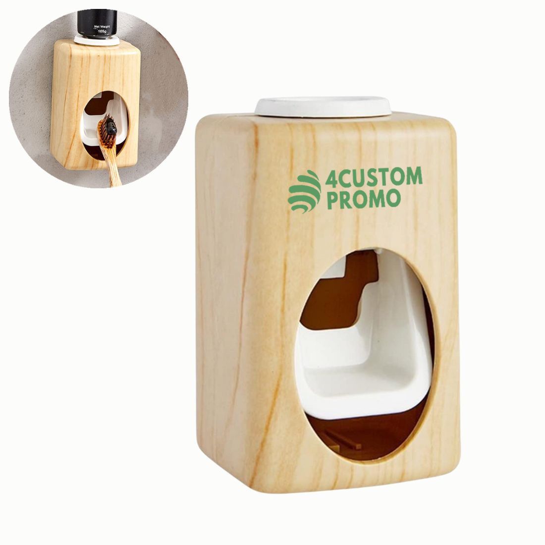 Custom Wall-Mount Automatic Toothpaste Dispenser