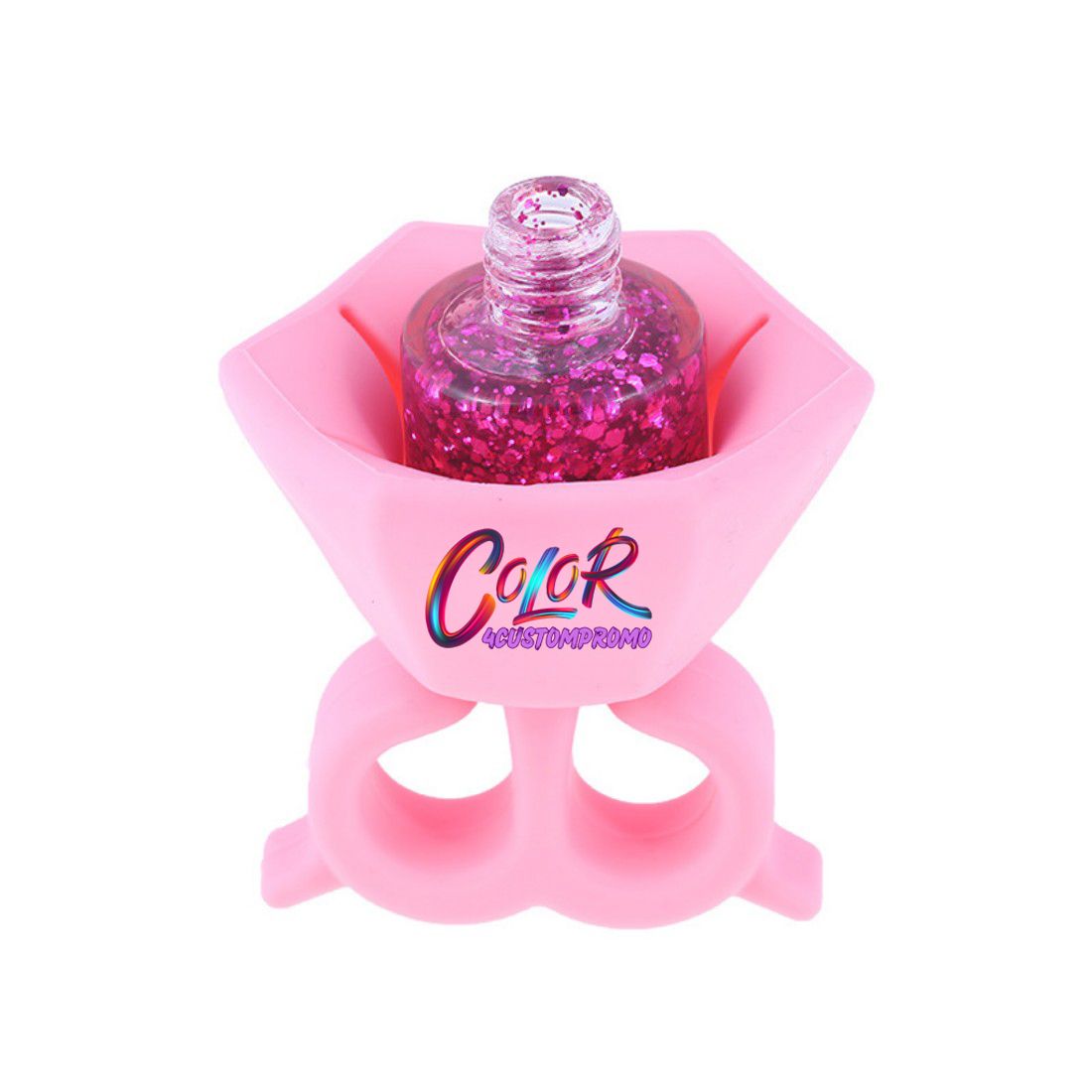 Custom Wearable Nail Polish Bottle Holder Ring