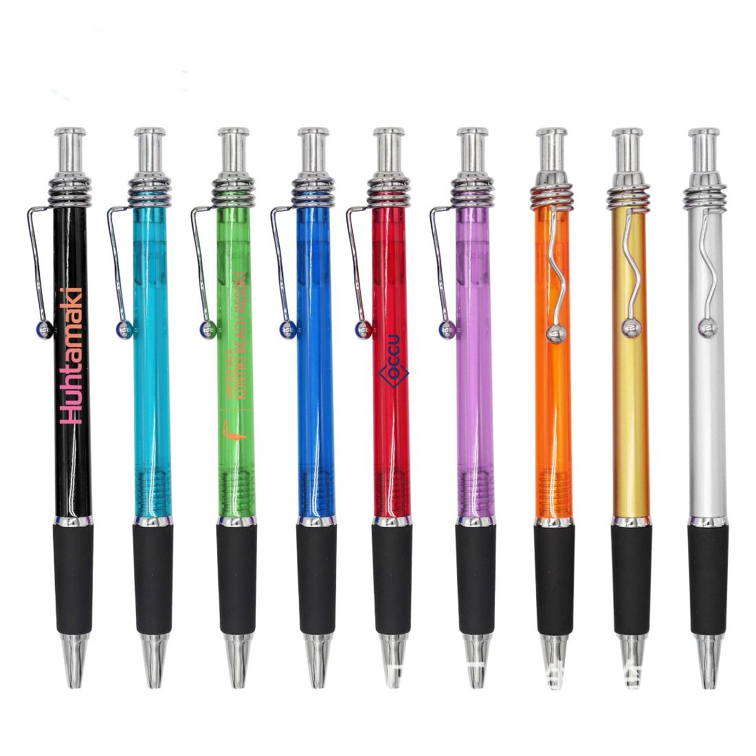 Custom Wired Clip Promotional Ballpoint Pen