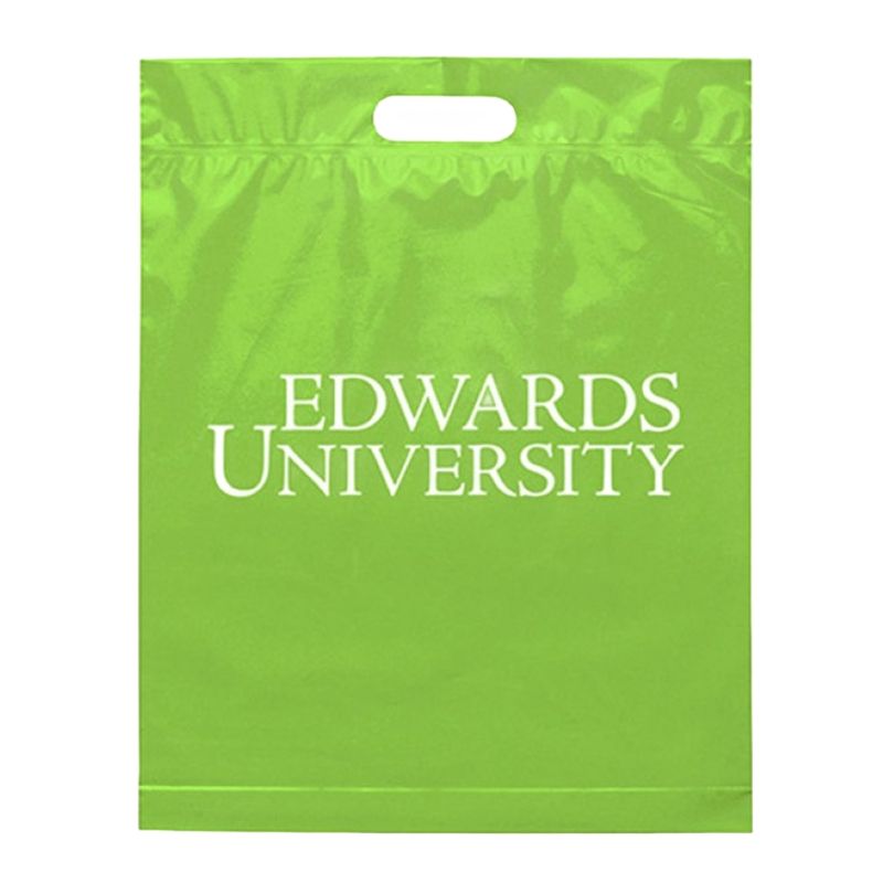 Promotional Die Cut Plastic Bag - 15.5