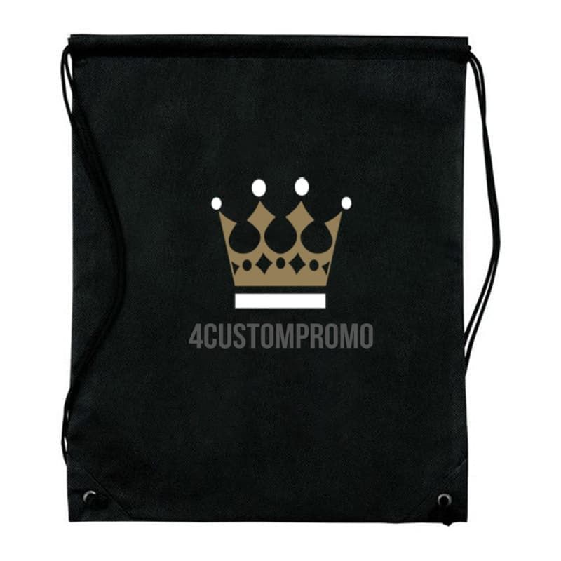 Custom Non-Woven Drawstring Bag - 14.5