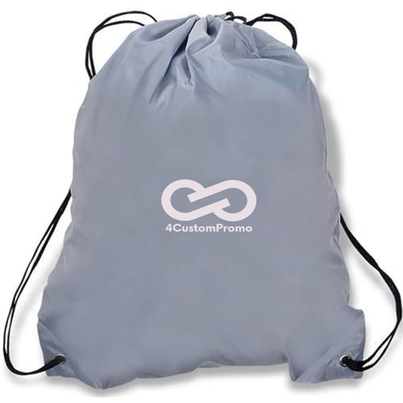 Polyester Drawstring Backpack - 14.5