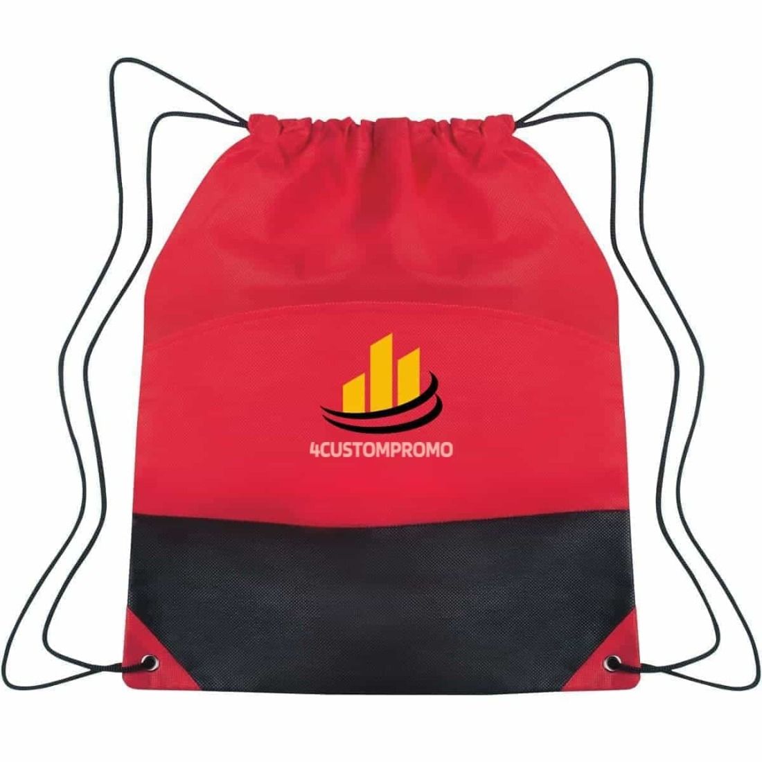 Custom Non-Woven Drawstring Backpack - 14