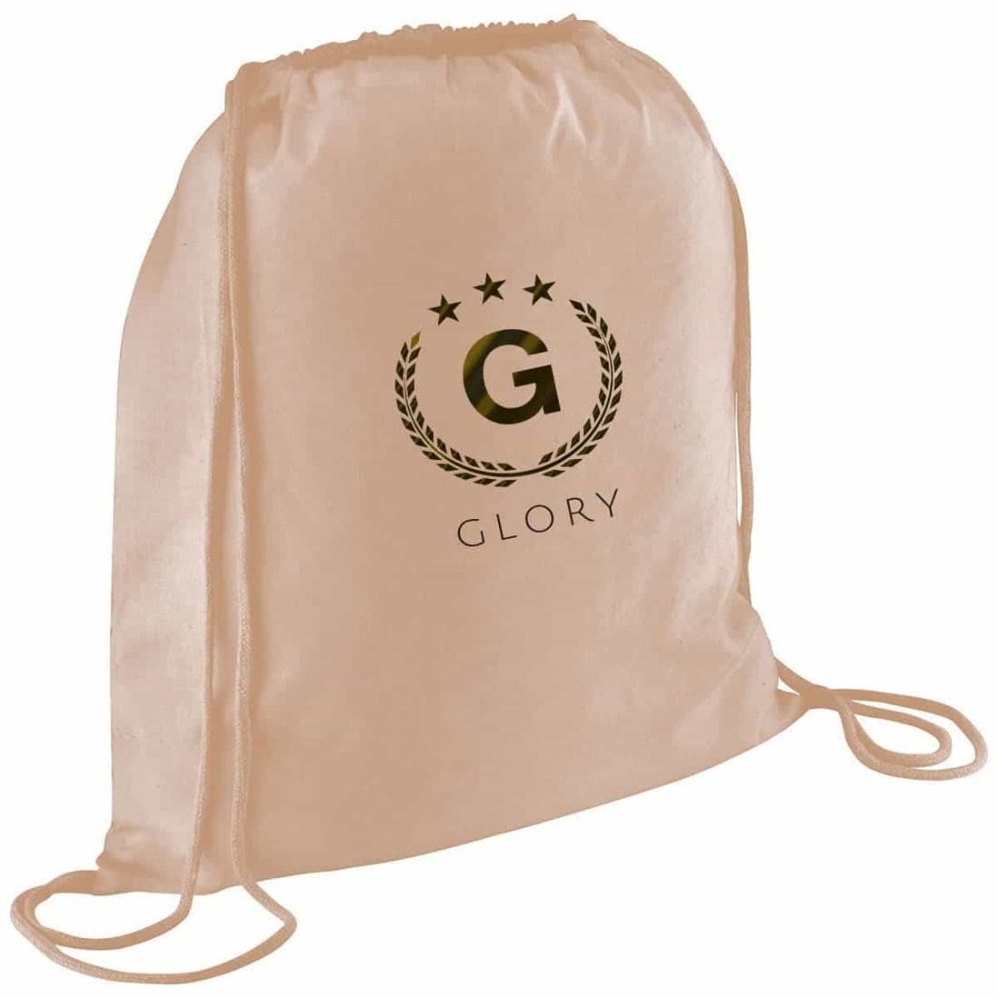 Custom Cotton Drawstring Backpack - 14