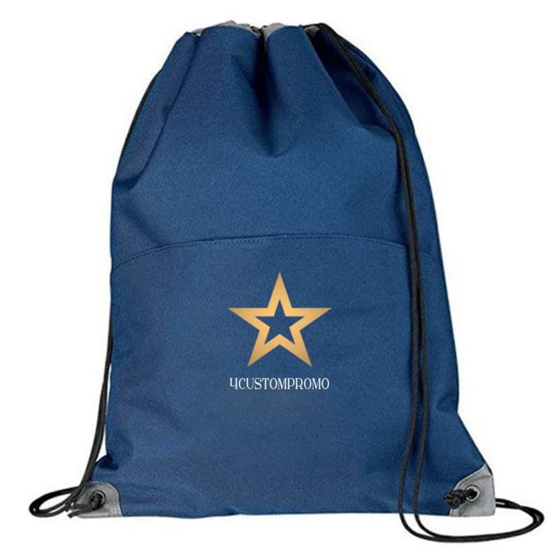 Promo Drawstring Bag with Logo - 15