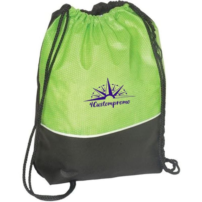 Soft Texture Drawstring Backpack - 14.75