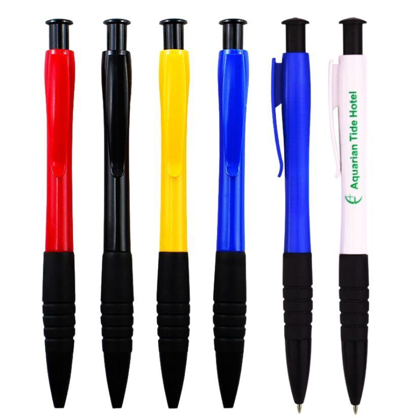Custom Classic ABS Ballpoint Pen with Rubber Grip