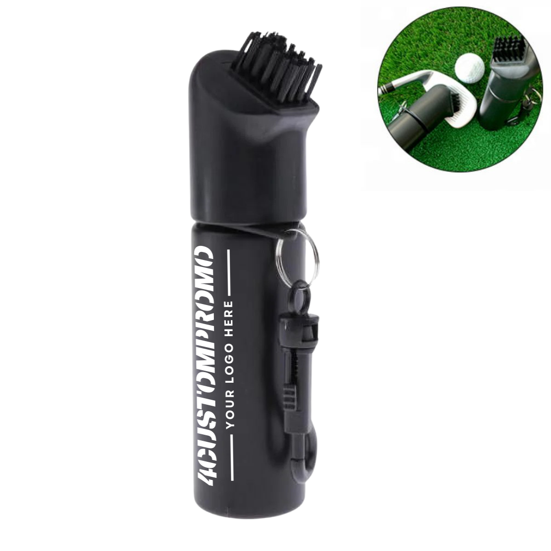 Golf Club Cleaning Brush with Spray Water Bottle