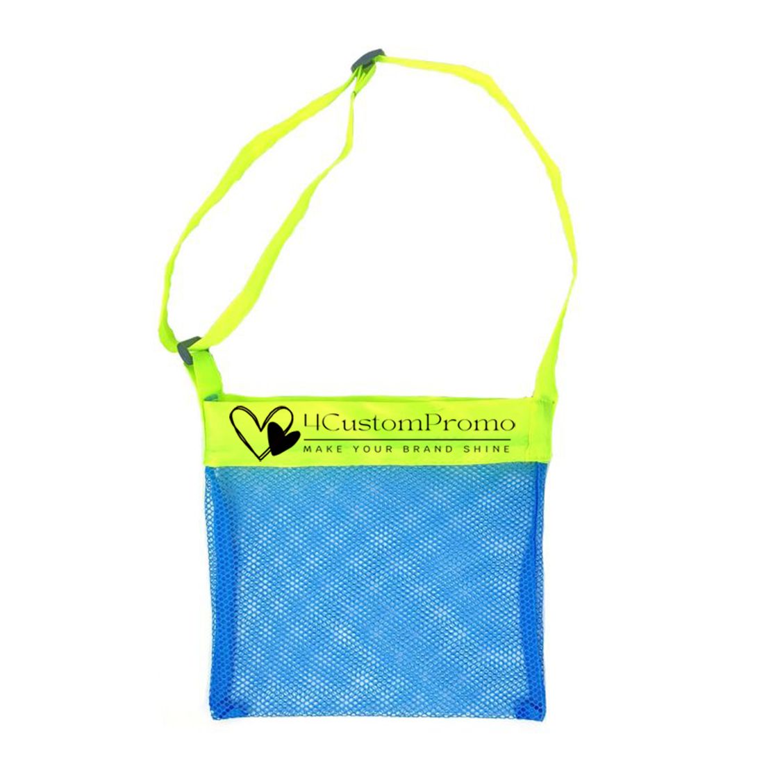 Kids Long Shoulder Mesh Beach Bag - 9.5