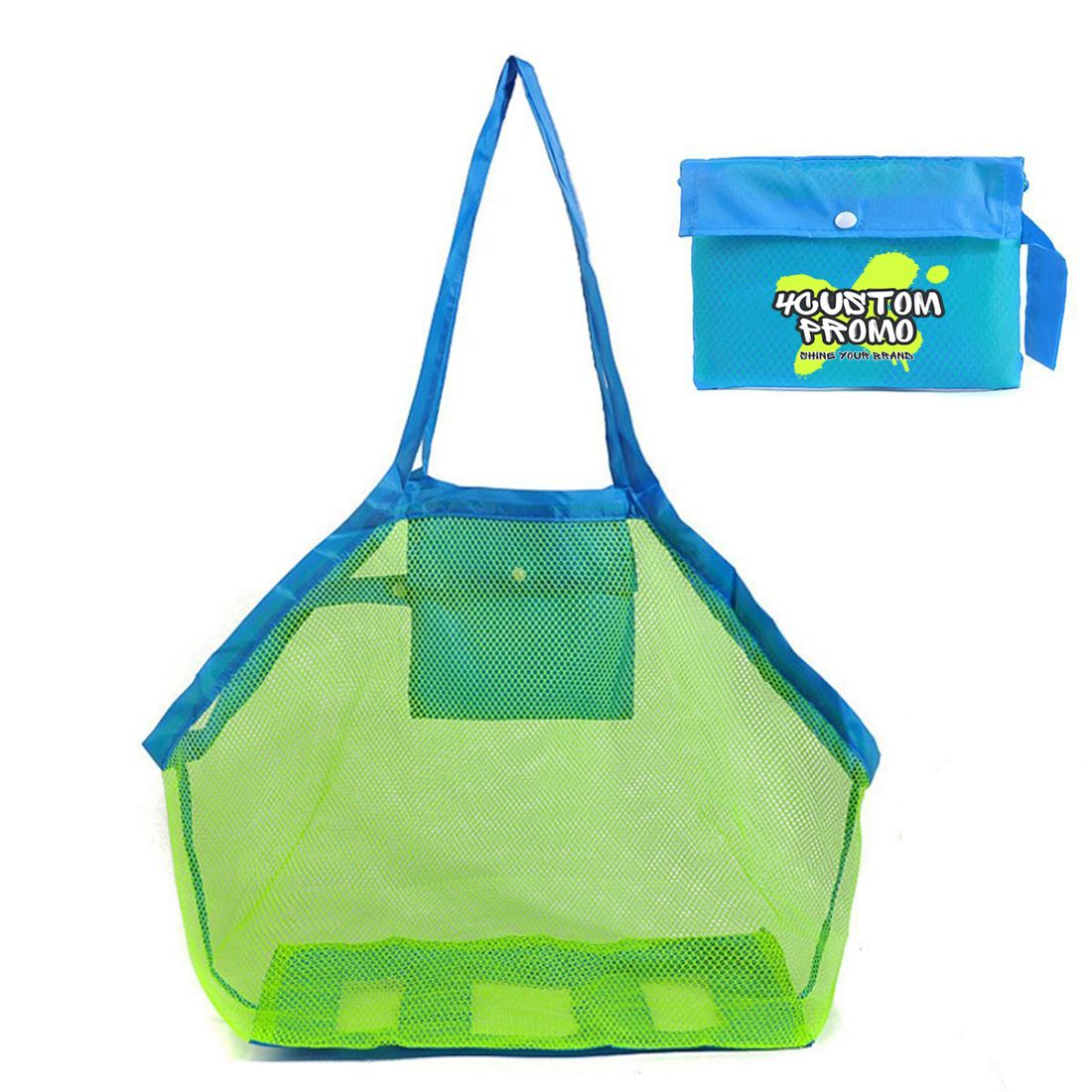 Large Foldable Mesh Beach Bag - 18