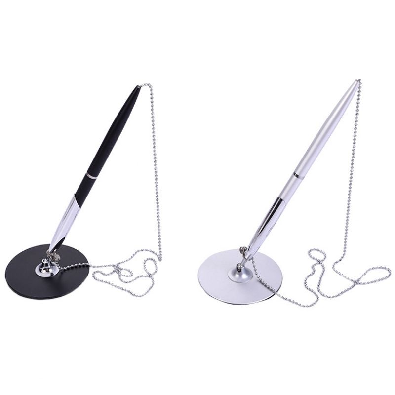 Counter Pen Set with Ball Chain & Adhesive Bottom