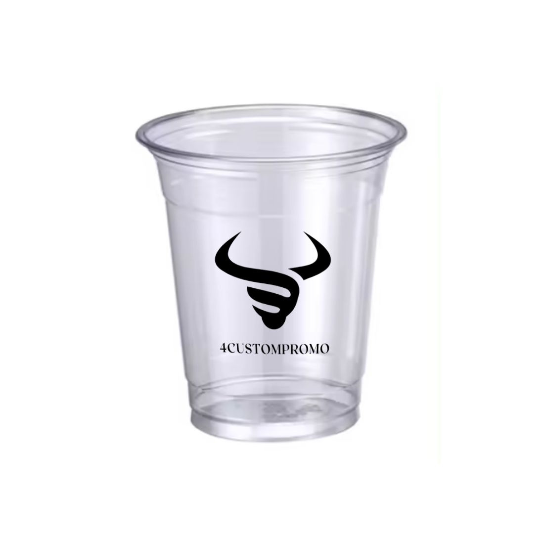 Promo 10 oz Disposable Plastic Cups - 1000/Case