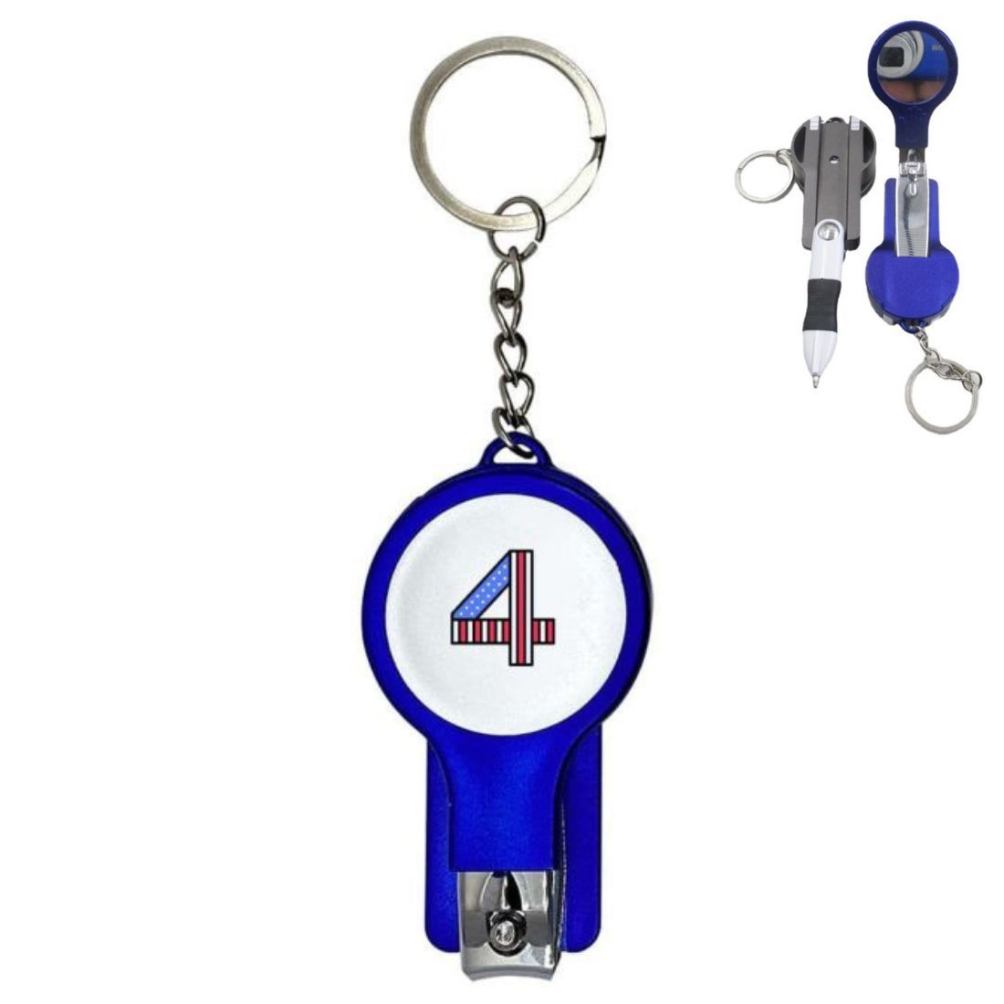Custom Nail Clipper with Ballpoint Pen & Mirror