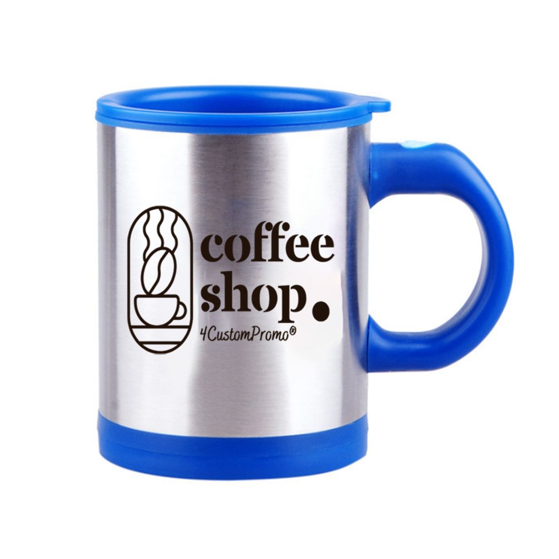 Promotional 12 oz Auto Self-Stirring Coffee Mug