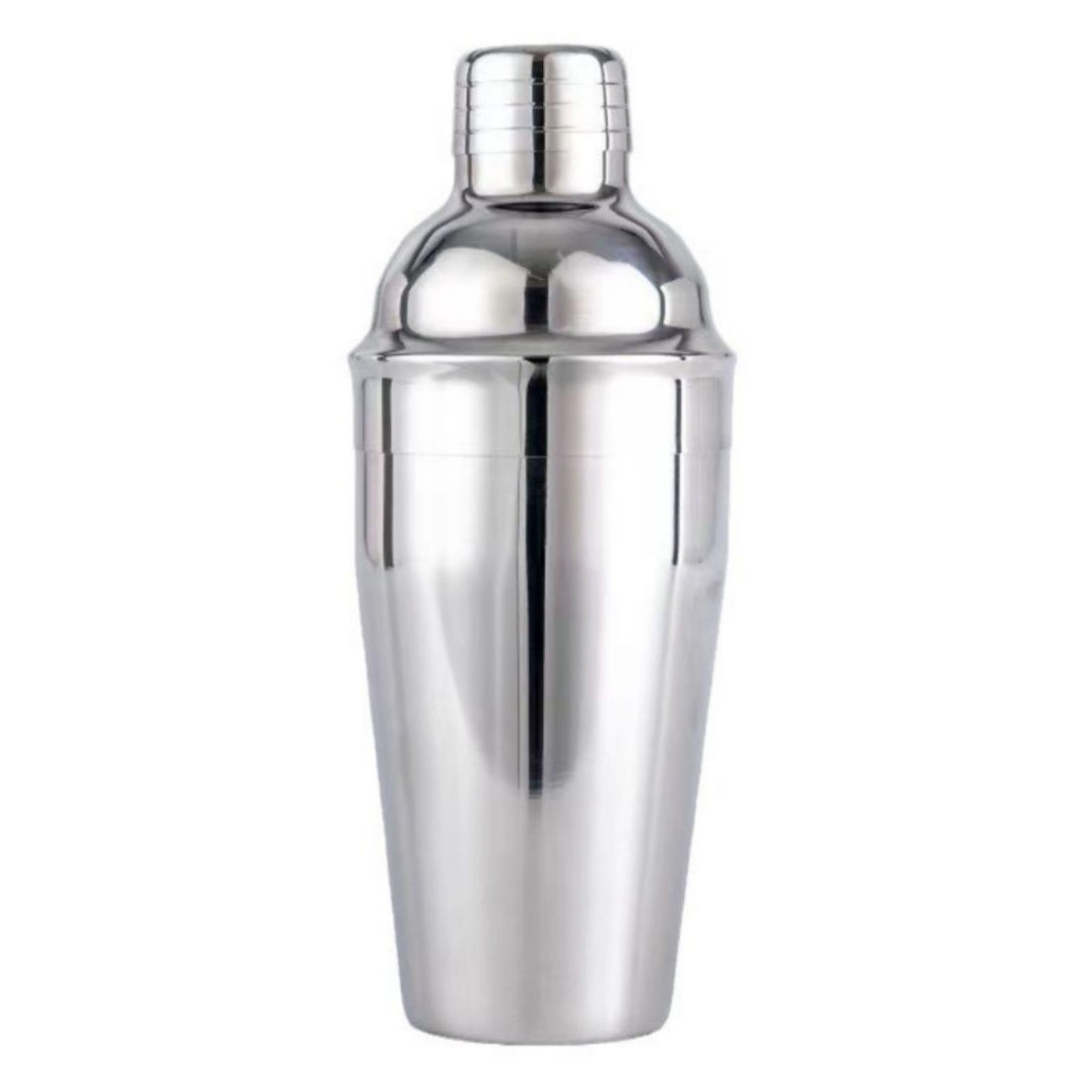 18 oz Stainless Steel 3-Piece Cocktail Shaker Set
