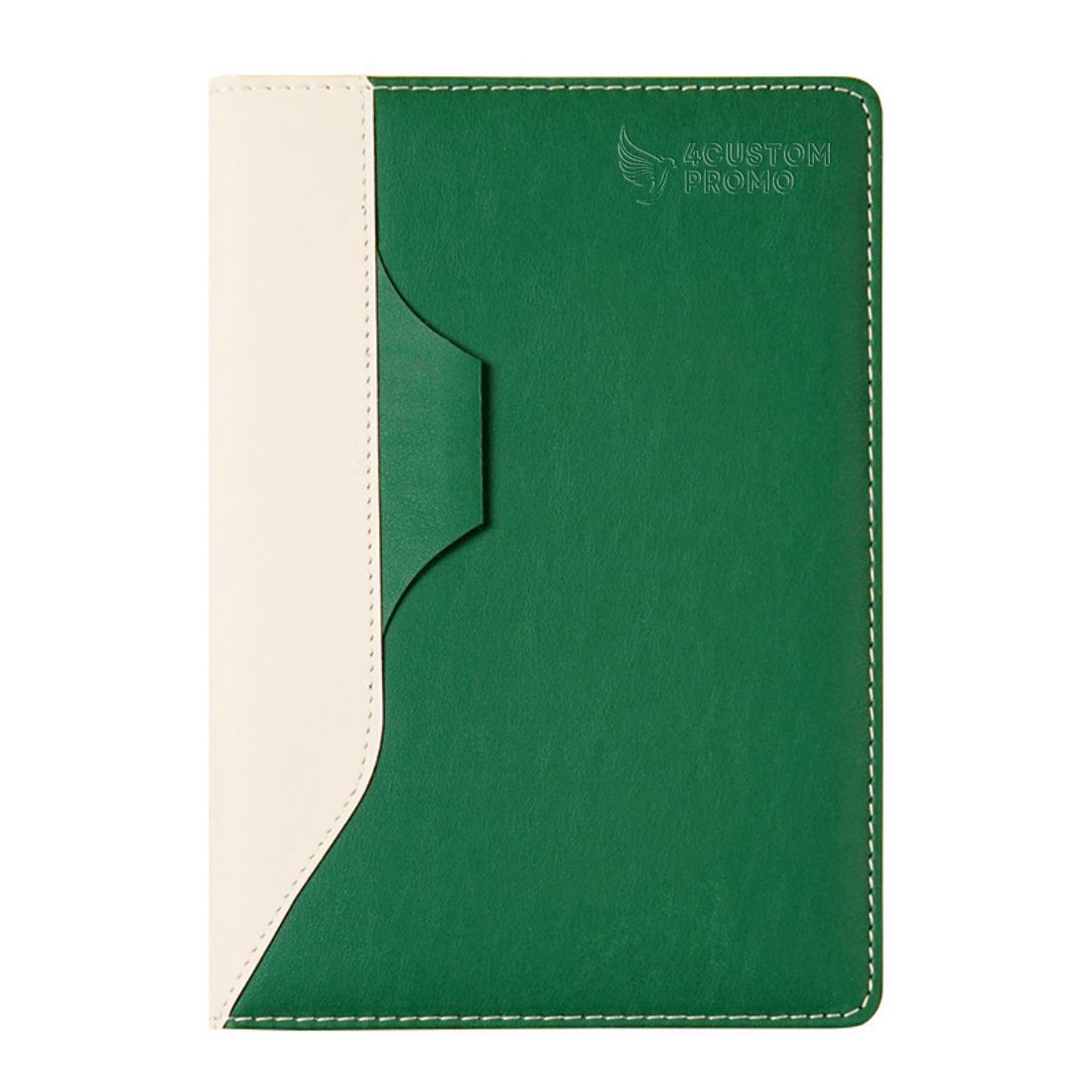Promotional A5 Leather Notebook with Pen Holder
