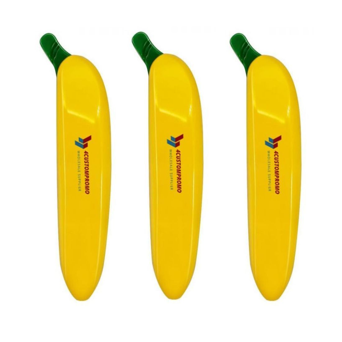 Custom Banana-Shaped Plastic Ball Pen