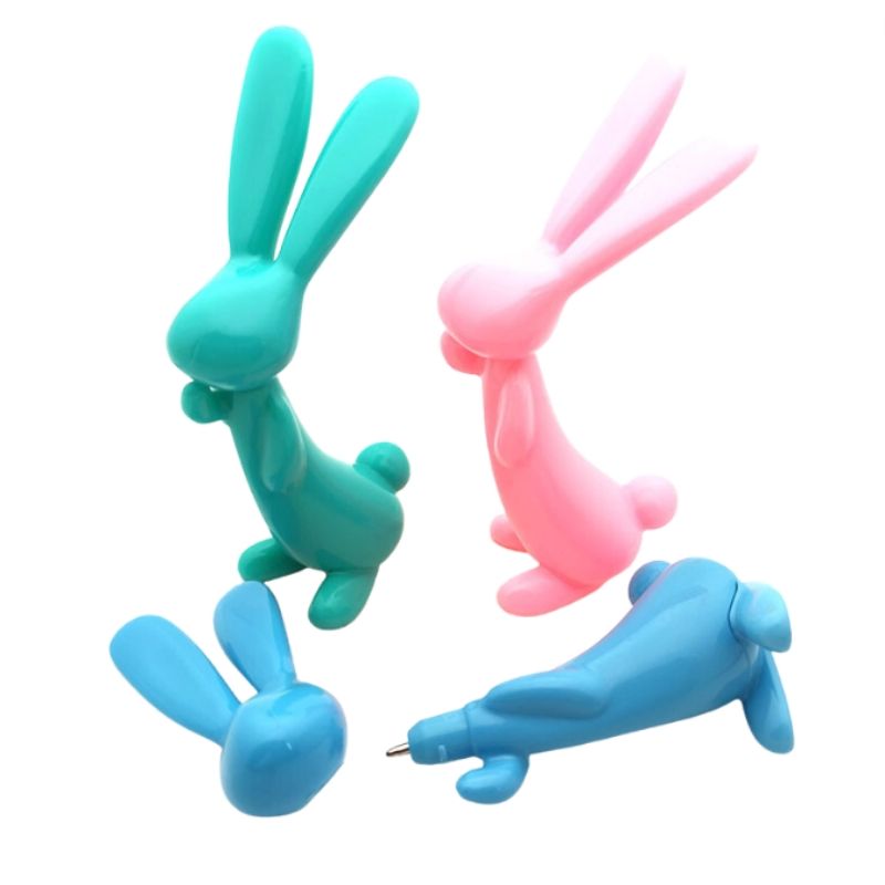 Custom Novelty Bunny Shape Ballpoint Pen