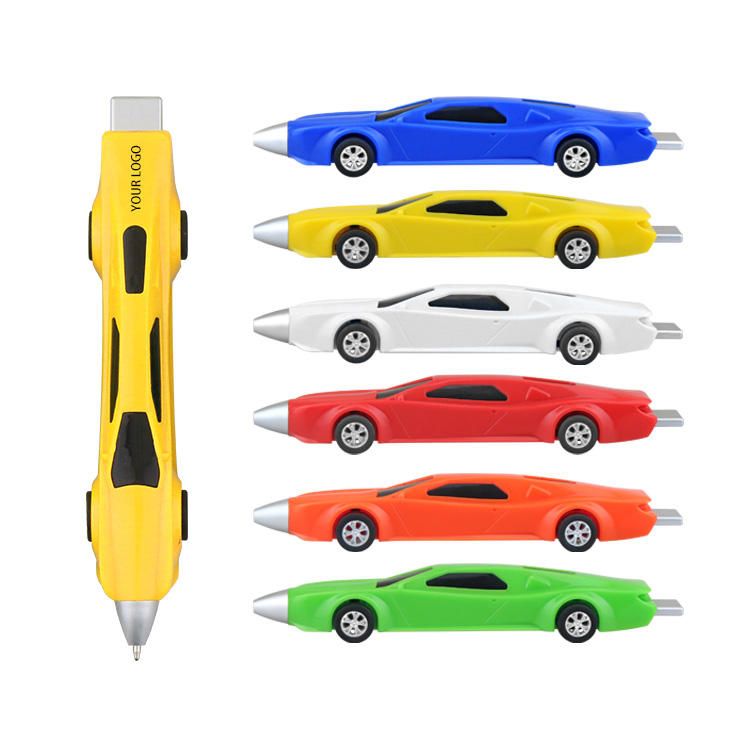 Custom Race Car Shaped Advertising Pen