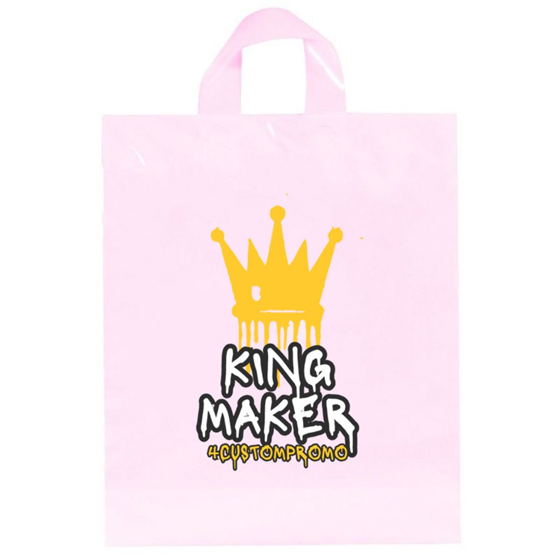 Promotional Soft Handle Plastic Bag - 10